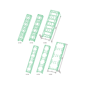 XQJ-ZH-01A、B組合式電纜橋架