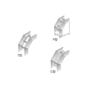 LQJ-06AT、P、C型鋁合金垂直上彎通